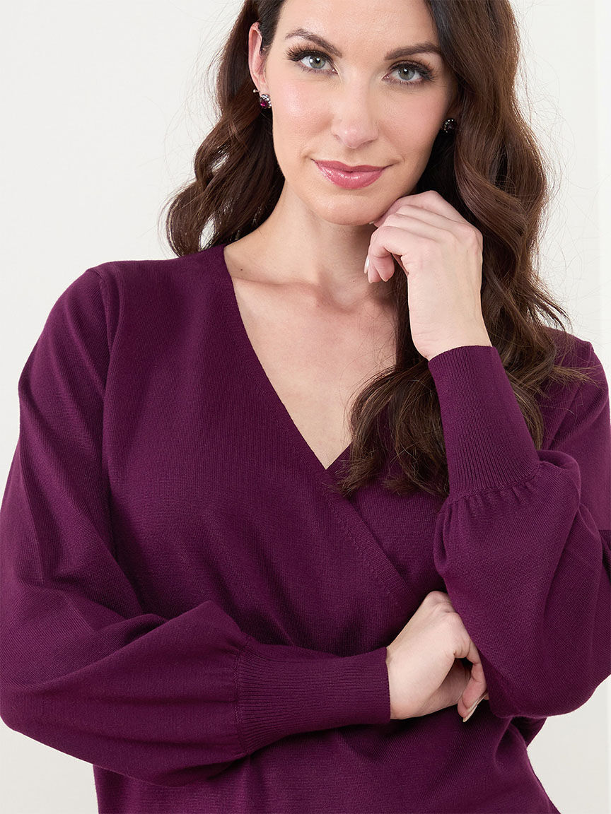 Blouson sweater outlet