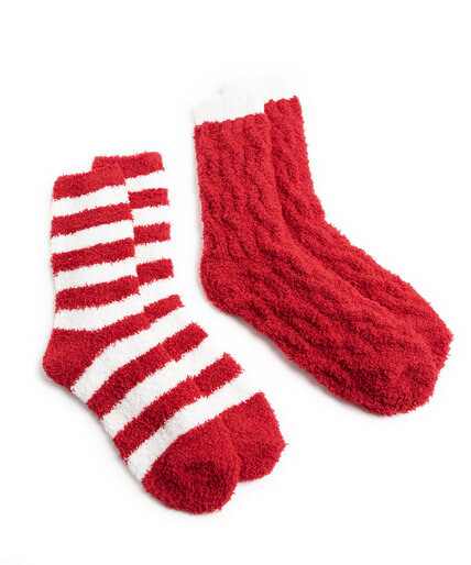 Ruby Red Cozy Sock 2-Pack Image 1
