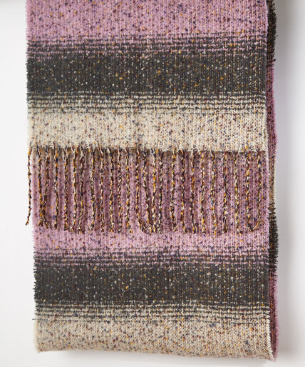 Striped Ombre Scarf Image 2