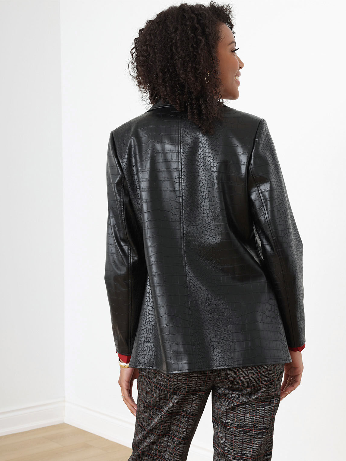 Cleo faux leather jacket clearance