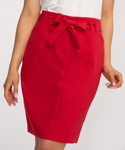 Pocketed Pencil Skirt Image 2