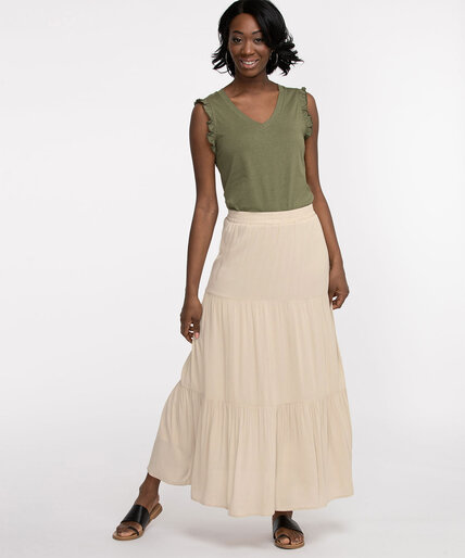 Tiered Peasant Skirt Image 3