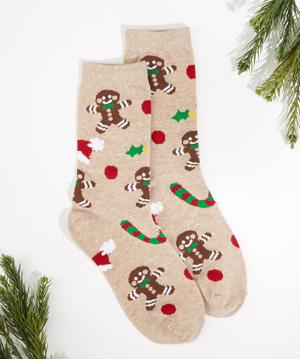 Gingerbread Man Socks Image 2