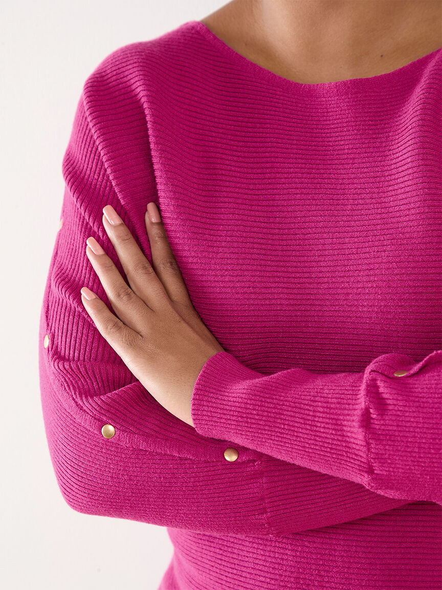 Dolman sleeve sweater hot sale