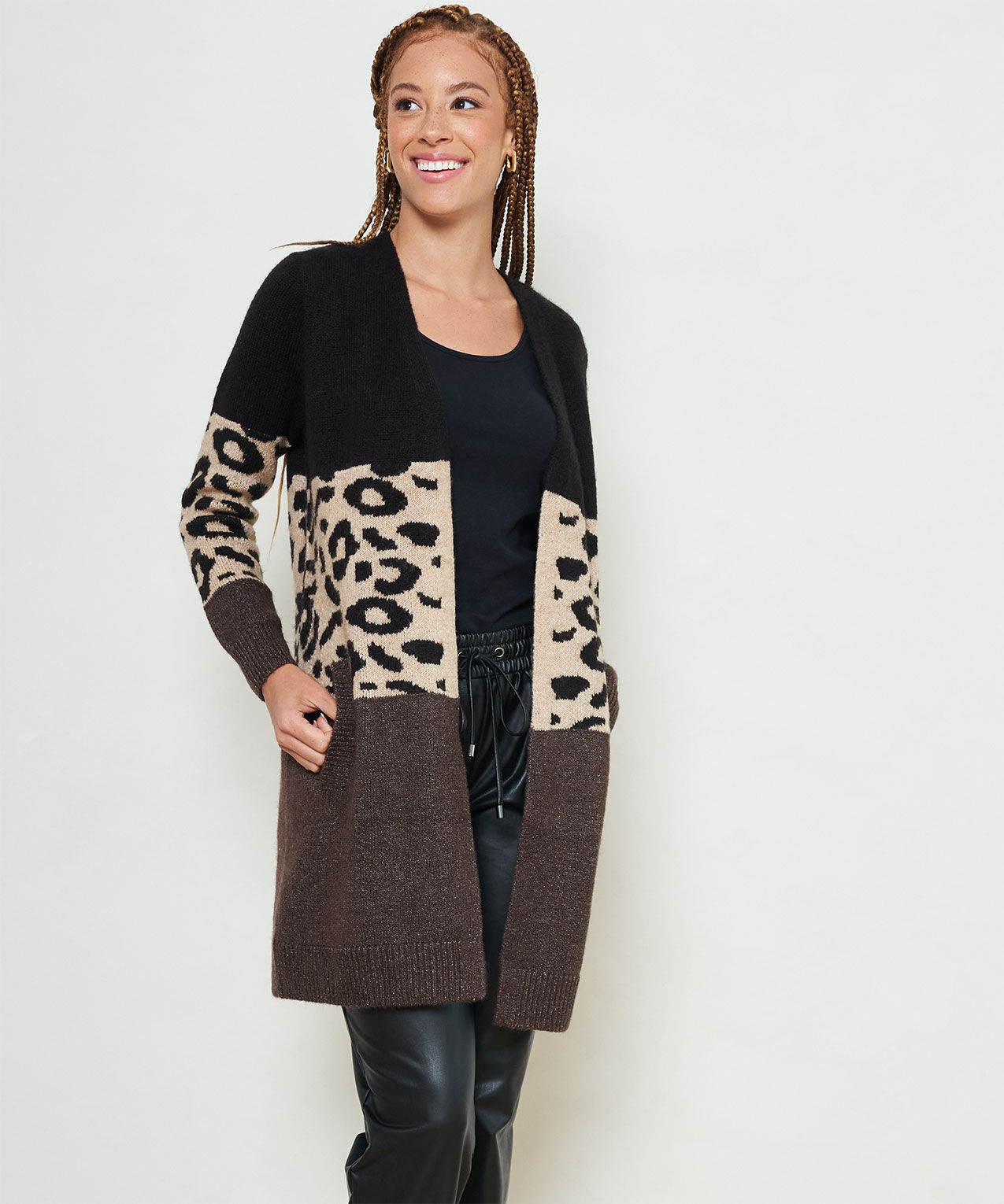 Animal Print Coatigan Cleo 4000006435