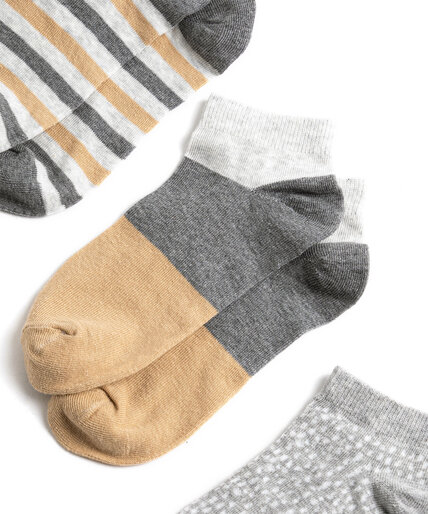 Striped Ankle Sock 3-Pack Image 2