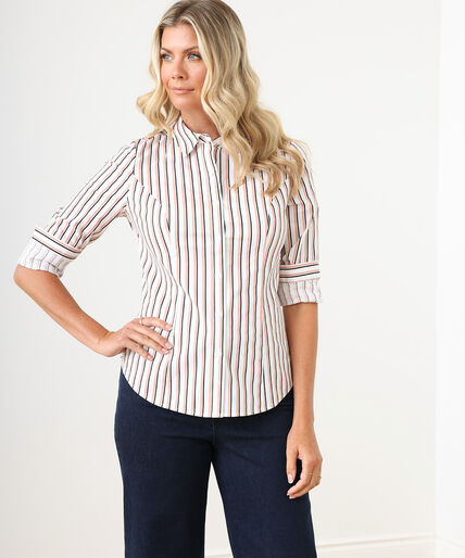 Long Sleeve Button-Down Collared Shirt Image 2
