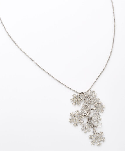 Snowflake Tassel Necklace Image 1