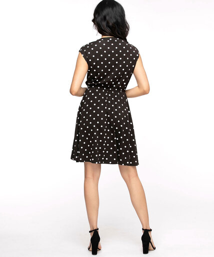 Short Sleeve Printed Dress Image 3