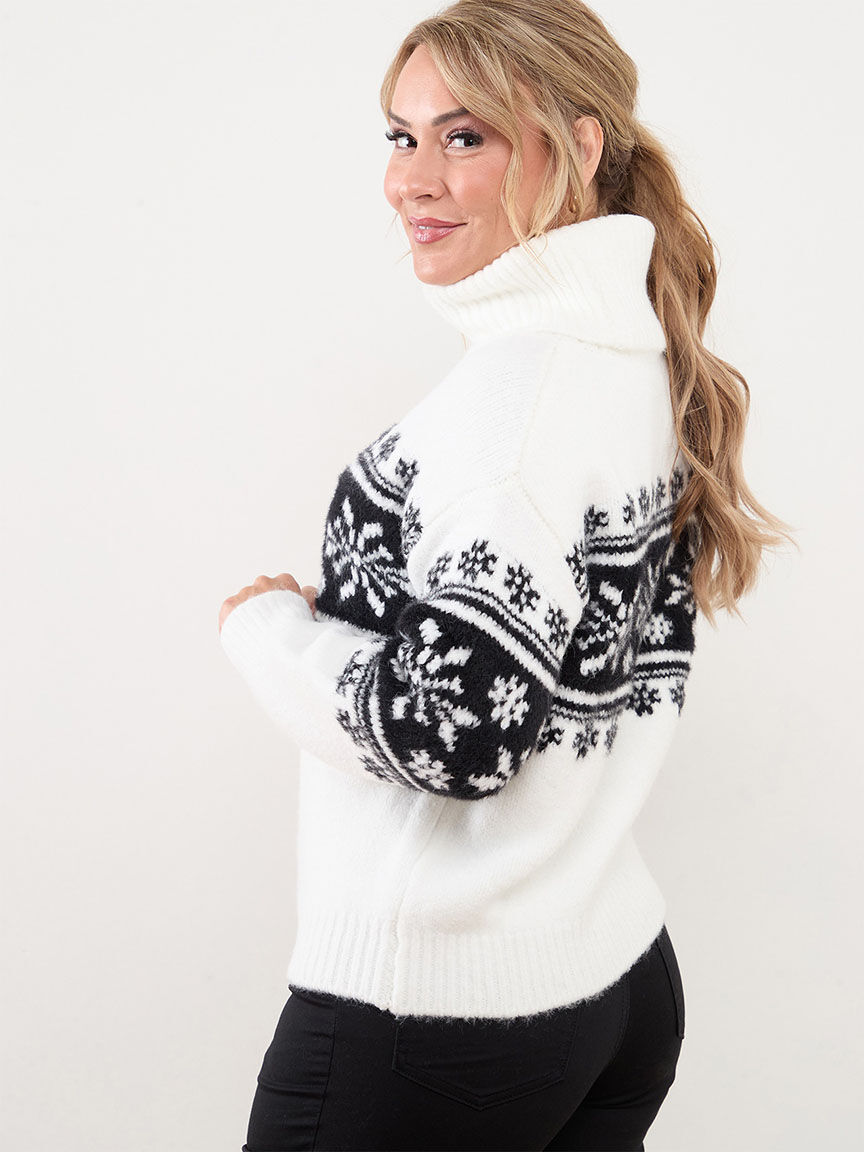 Black eyelash sweater best sale