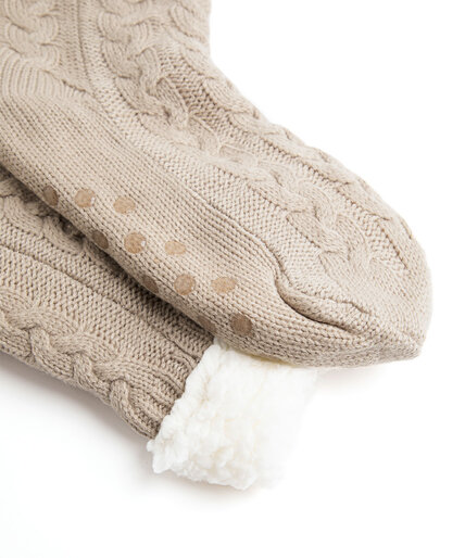 Textured Slipper Socks Image 2