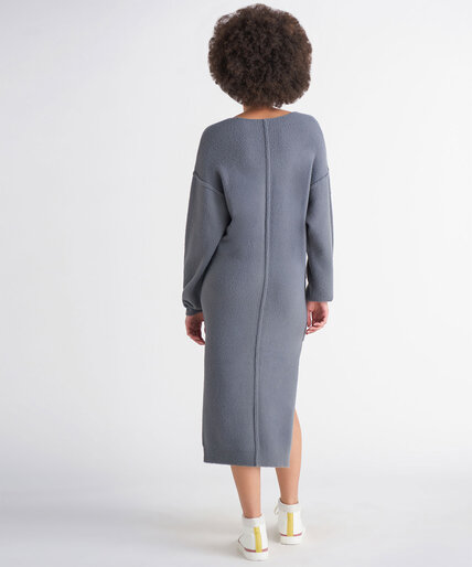 Dex V-Neck Sweater Dress Image 3
