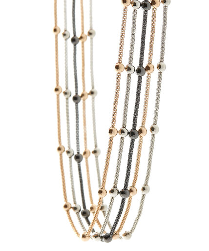 Short Multi-Strand Necklace Image 2