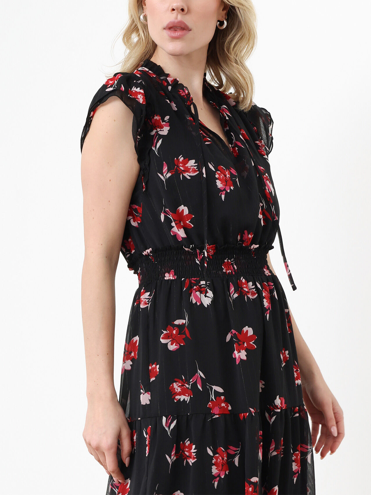Petite peasant dress hot sale