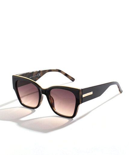 Gold Trim Sunglasses Image 1