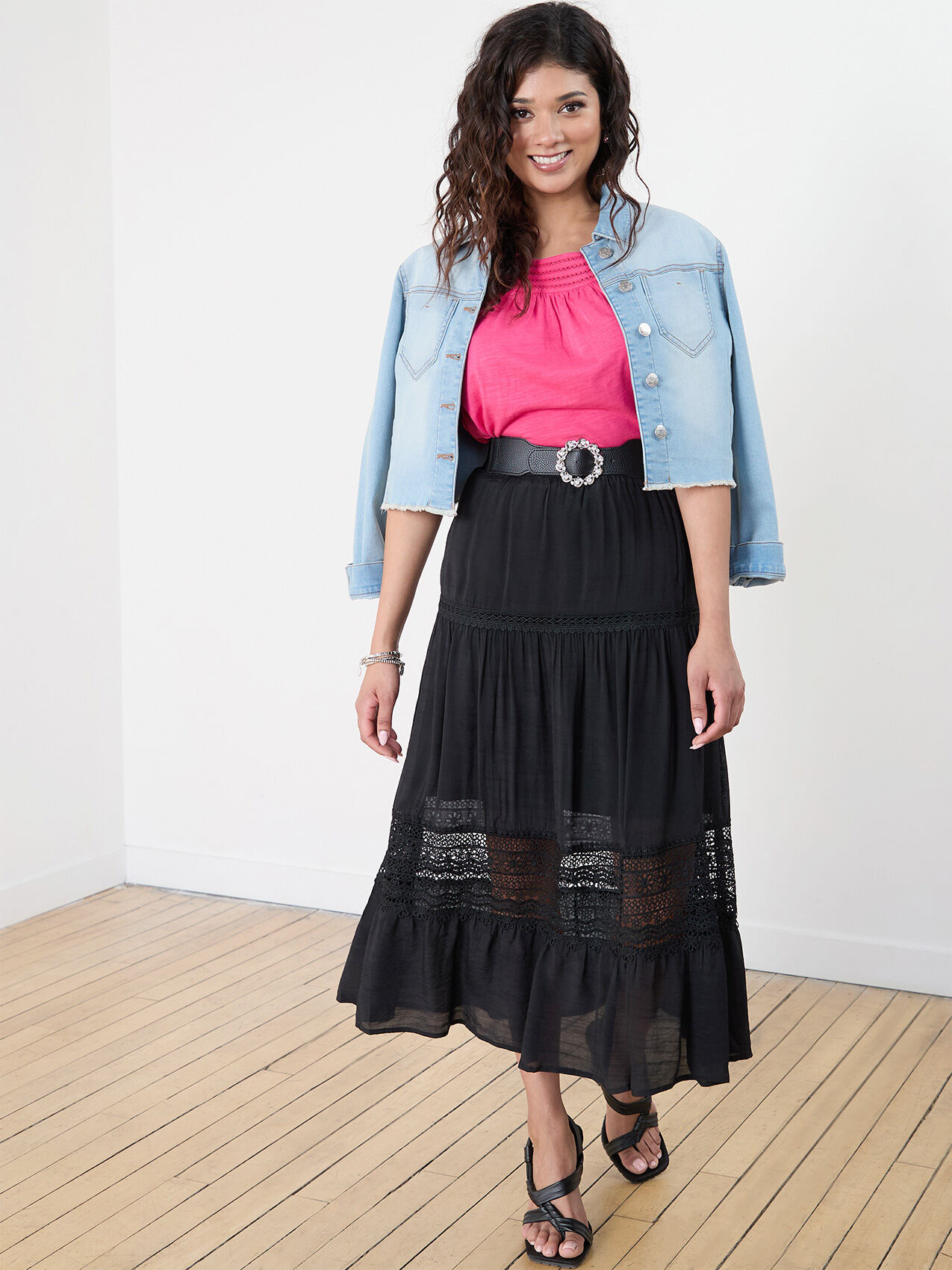 Lace skirt petite online