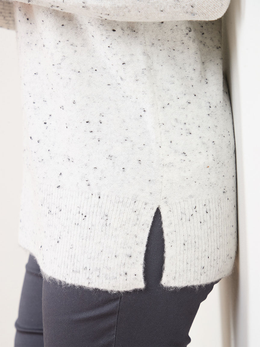 Knit Speckle Pullover Sweater Cleo 4000011187