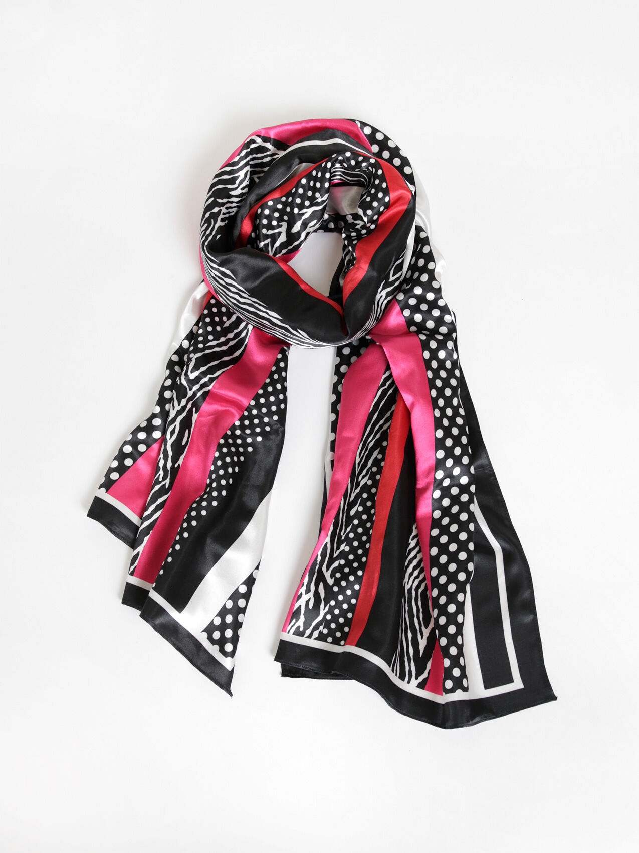Multi Dot Print Scarf Cleo 4000009402