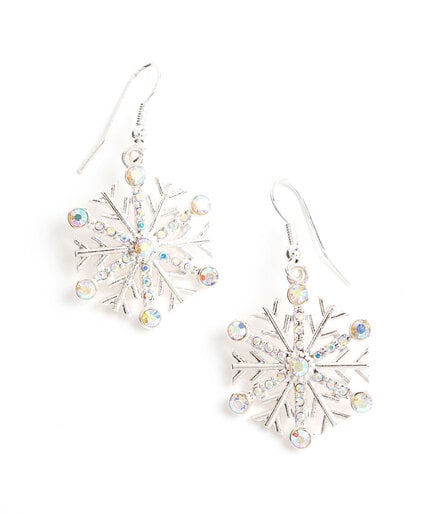Crystal Snowflake Earring Image 1