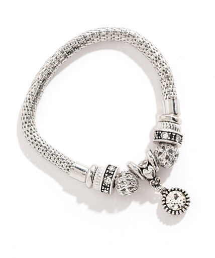 Stretchy Crystal Charm Bracelet Image 1