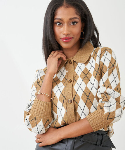 Collared Button Cardigan Image 2