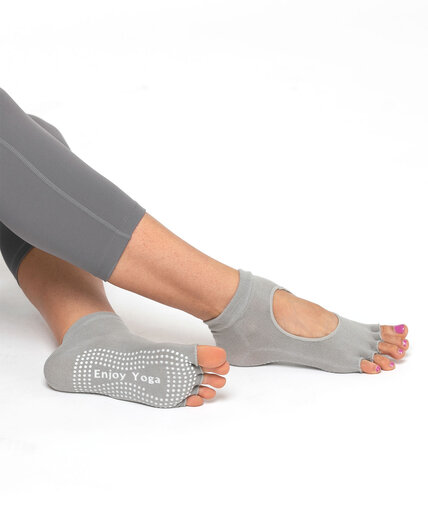 Toeless Anti-Slip Yoga Sock Image 2