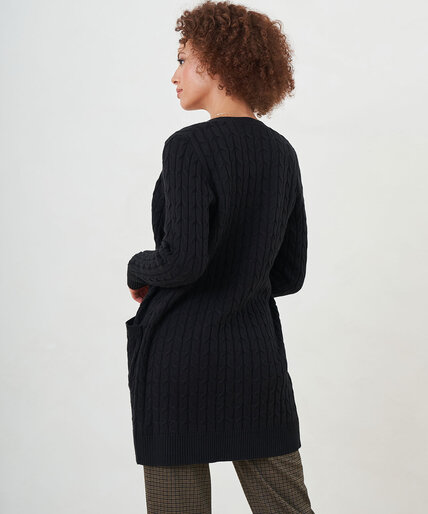 Cable Knit Cardigan Image 4