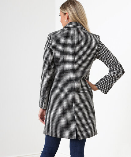Houndstooth Tailored Coat Image 5