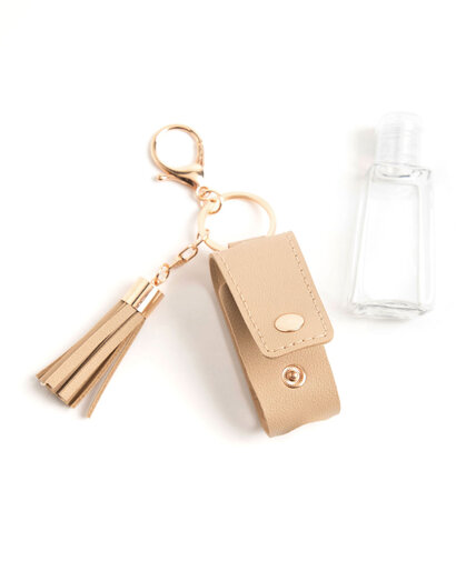 Hand Sanitizer Tassel Keychain Image 2