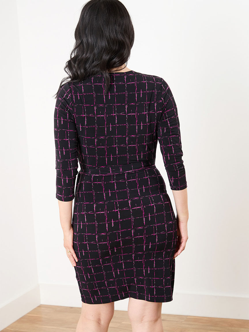 Stretch wrap dress outlet