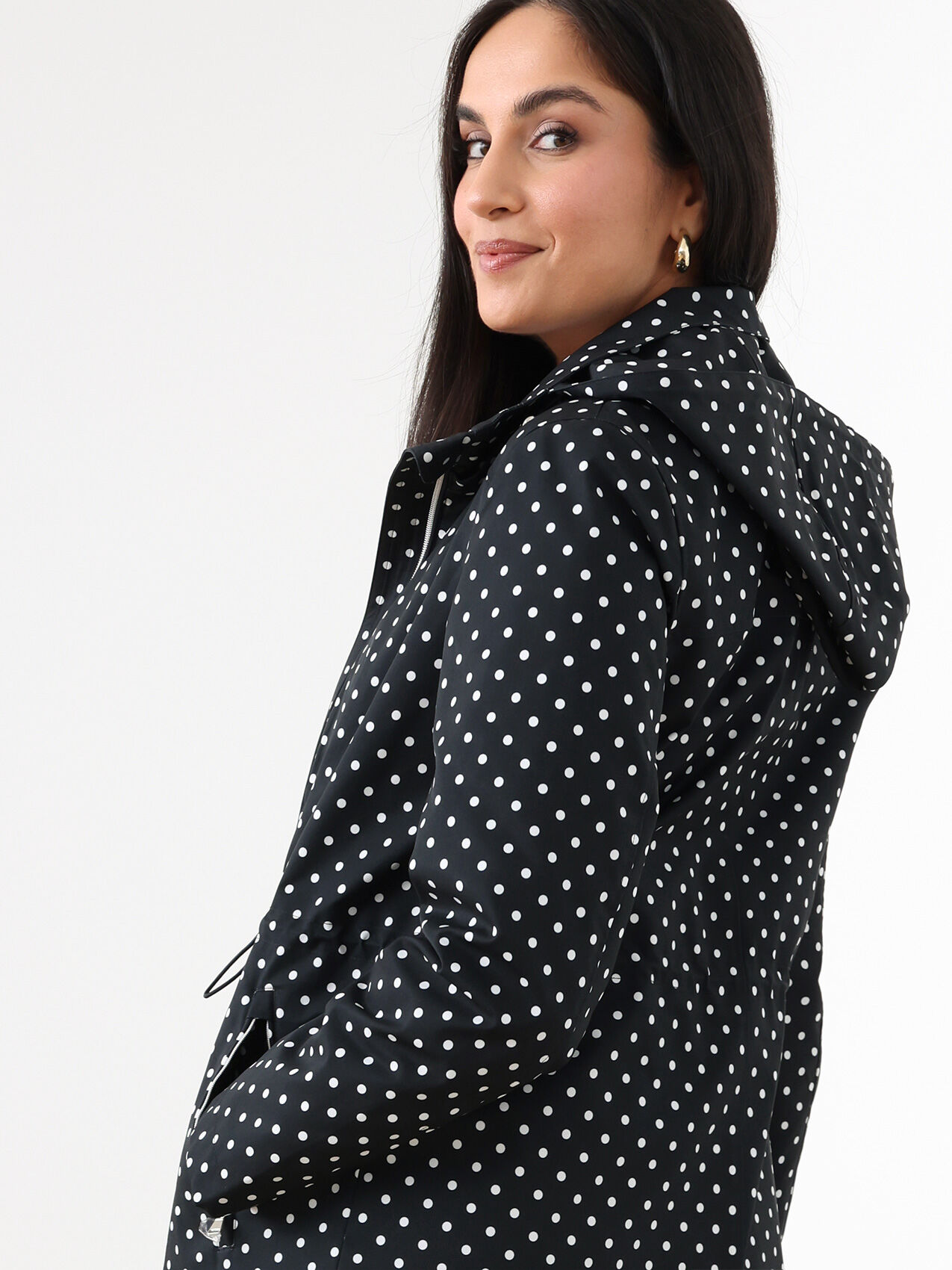 Anorak Coat with Removable Hood Cleo 4000009334