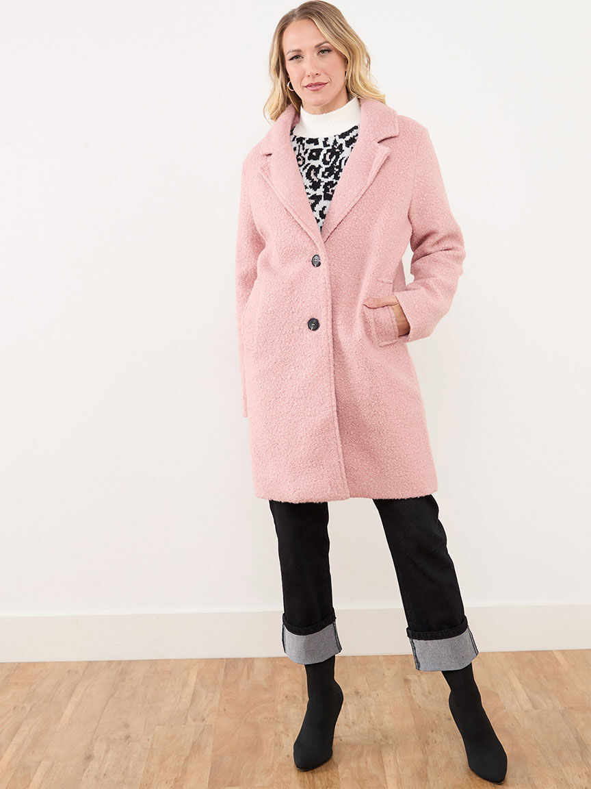 Boucle Lipstick Coat Cleo 4000010770
