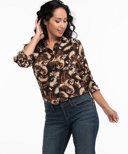 Essential Collared Button Front Blouse Image 5