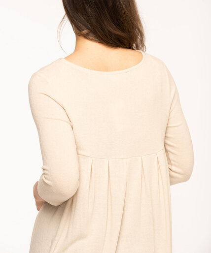 Pleat Back High-Low Tunic Image 5