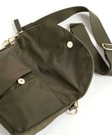 Nylon Crossbody Bag Image 3