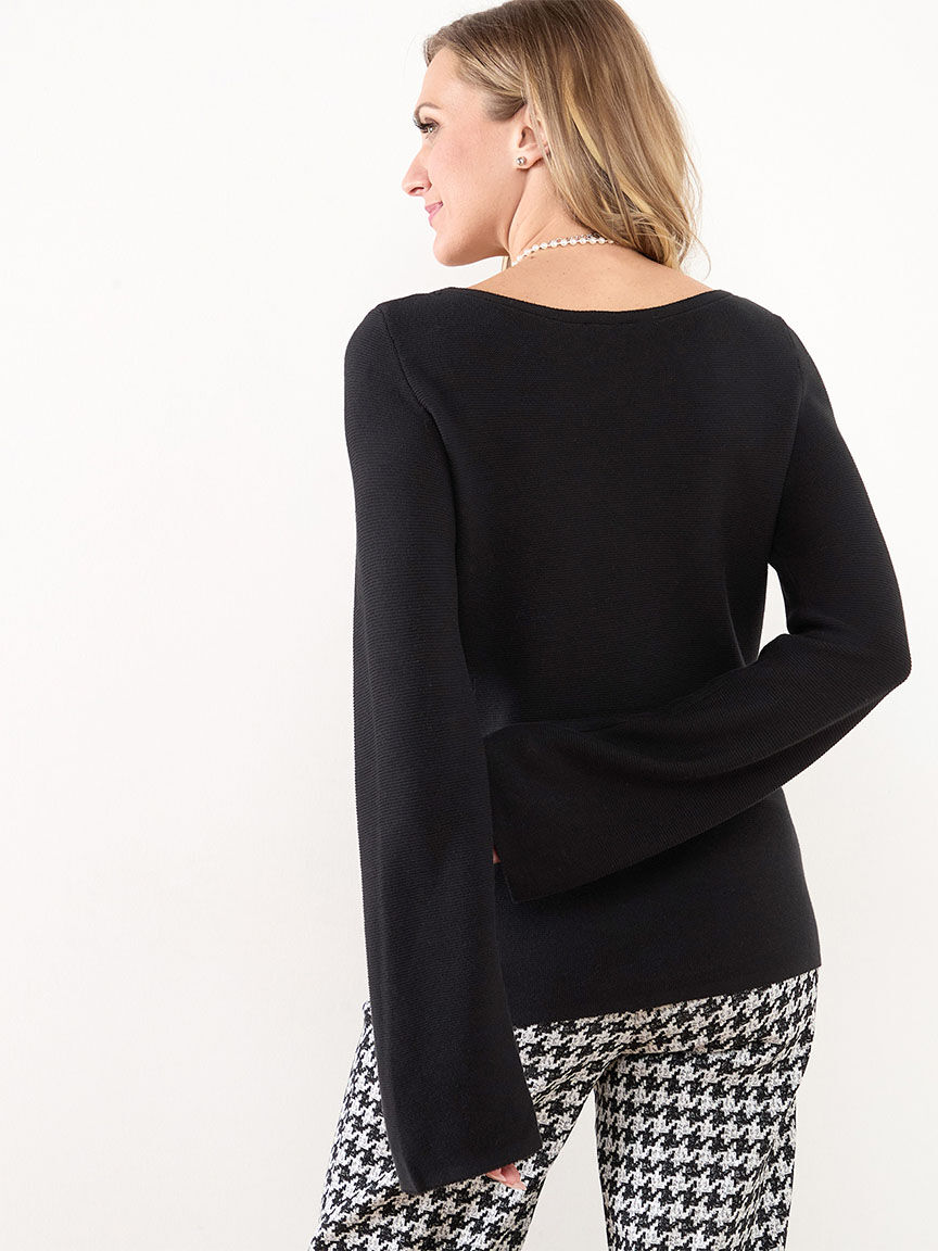 Bell sleeve pullover shop