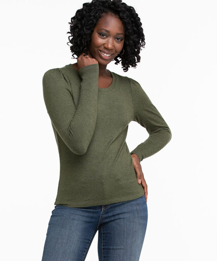 Hacchi Knit Pleated Sleeve Top Image 1