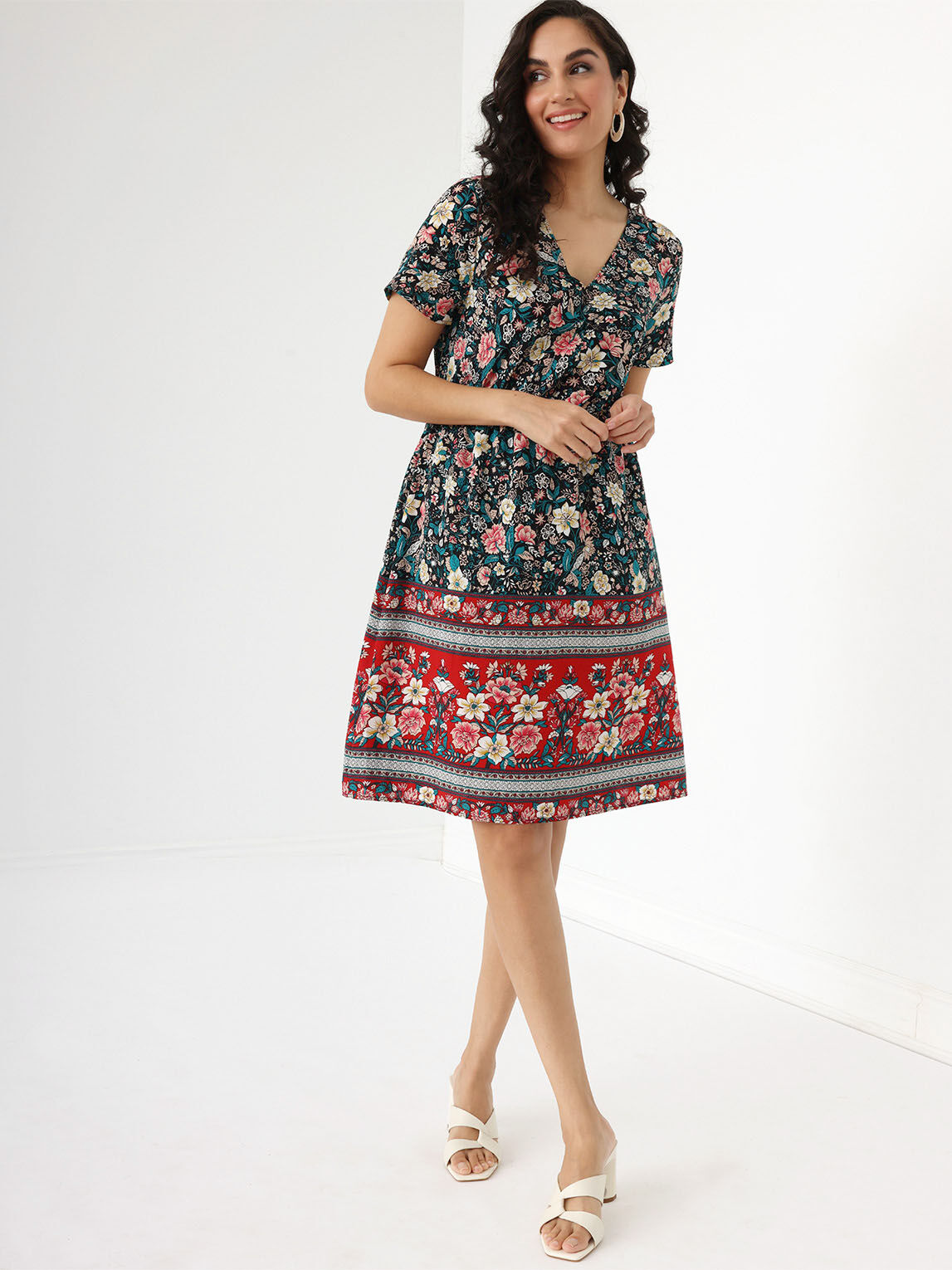 Petite casual online dresses with sleeves
