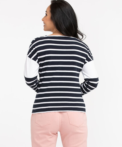 Long Sleeve French Terry Pullover Image 5
