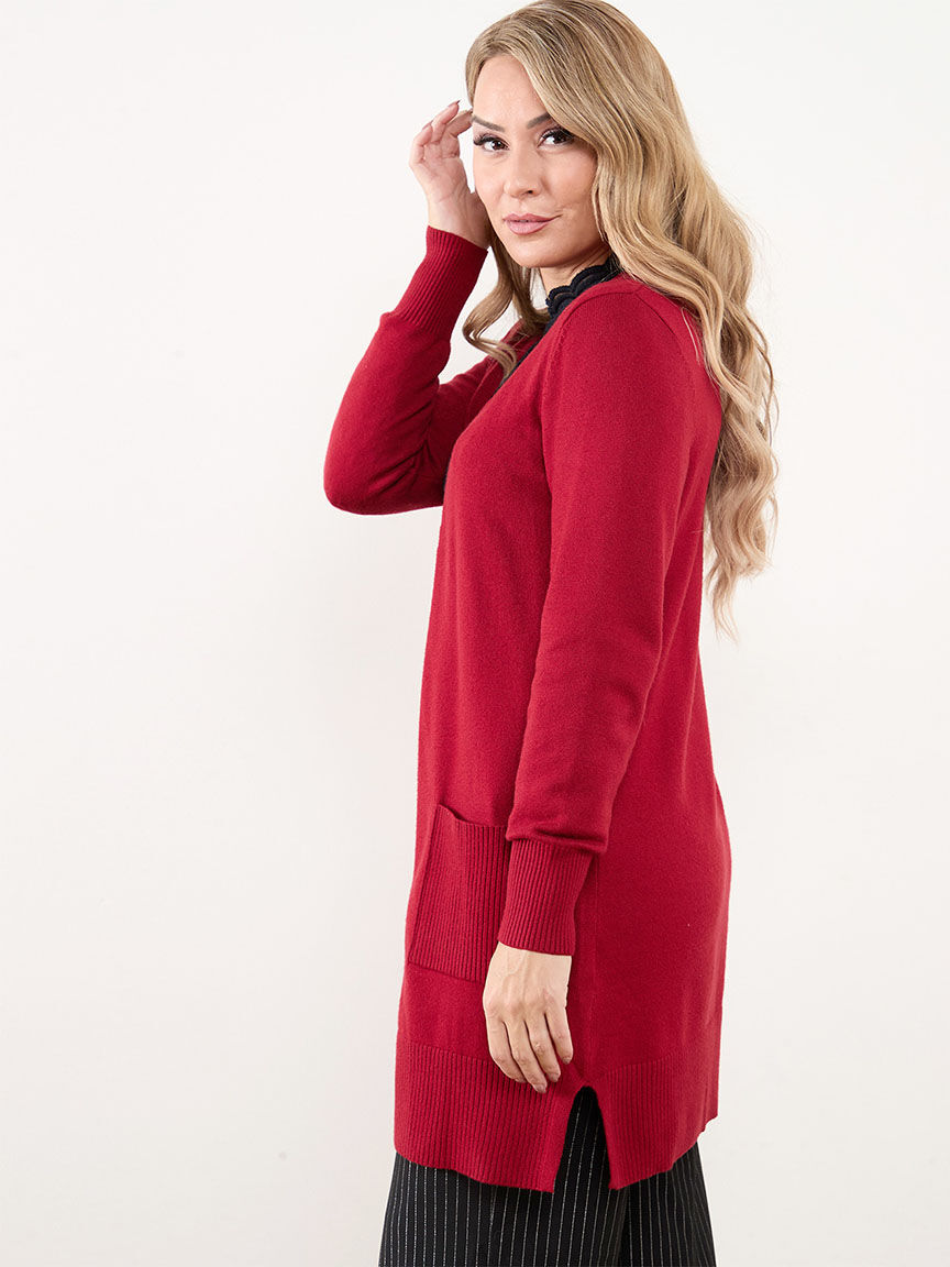Petite Pocket Cardigan Sweater Cleo 4000010777