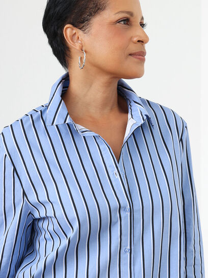 Collared Button-Up Shirt