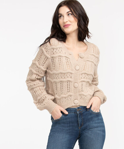 Cozy Button Front Cardigan Image 4