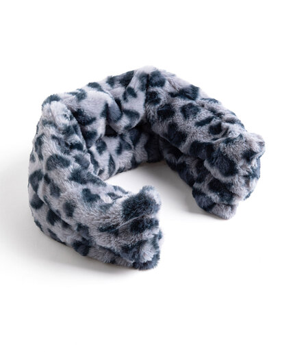 Leopard Print Heated Neck Pillow Image 2
