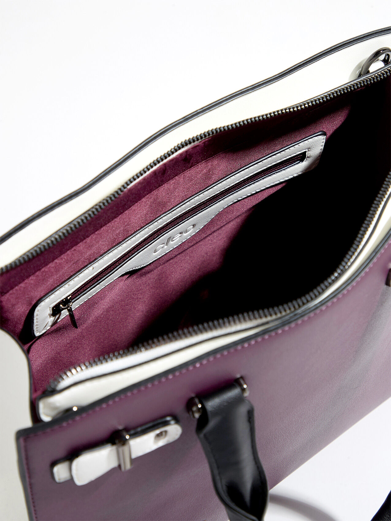Large Colour Block Bag Cleo 4000010428