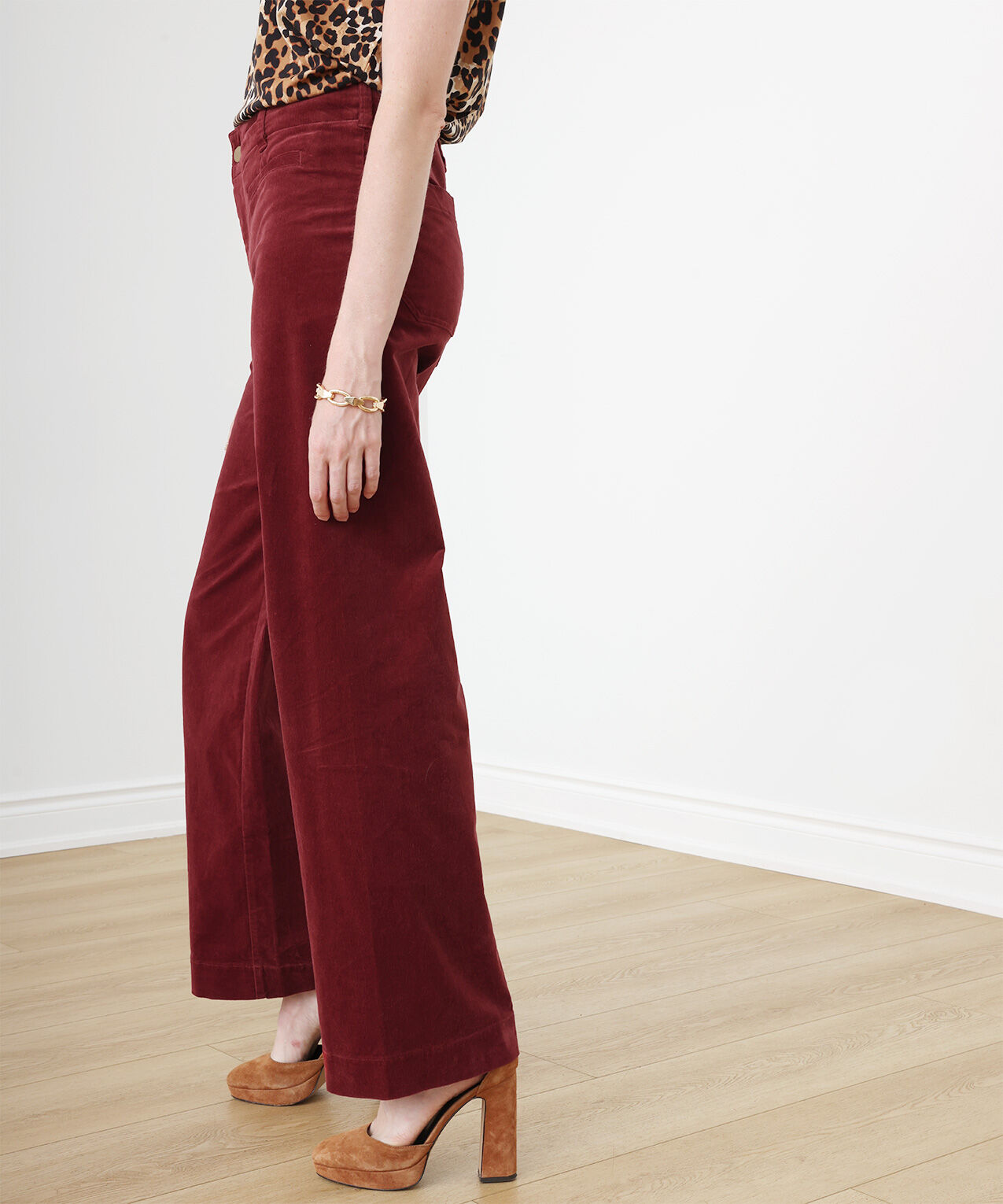 High waisted corduroy pants best sale