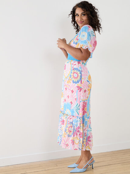 Petite Multi Print Maxi Dress by Luxology Image 3
