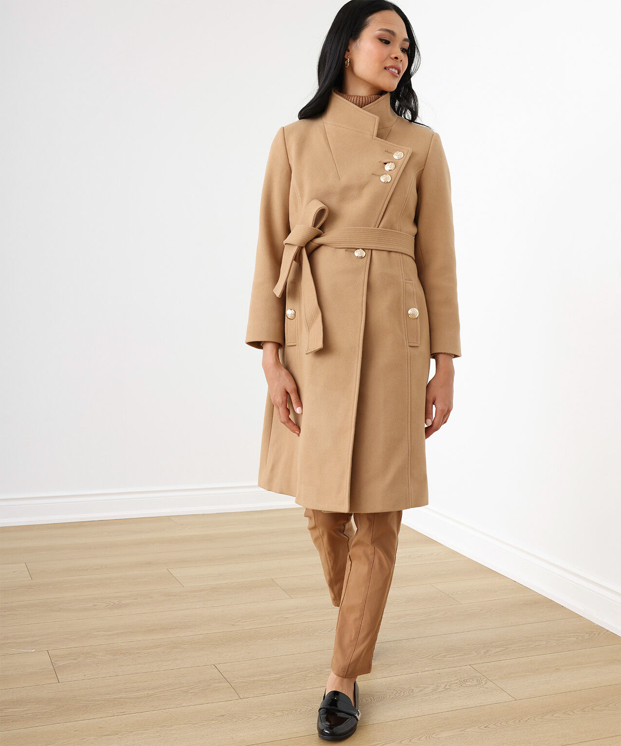 Petite studio deals cleo coat