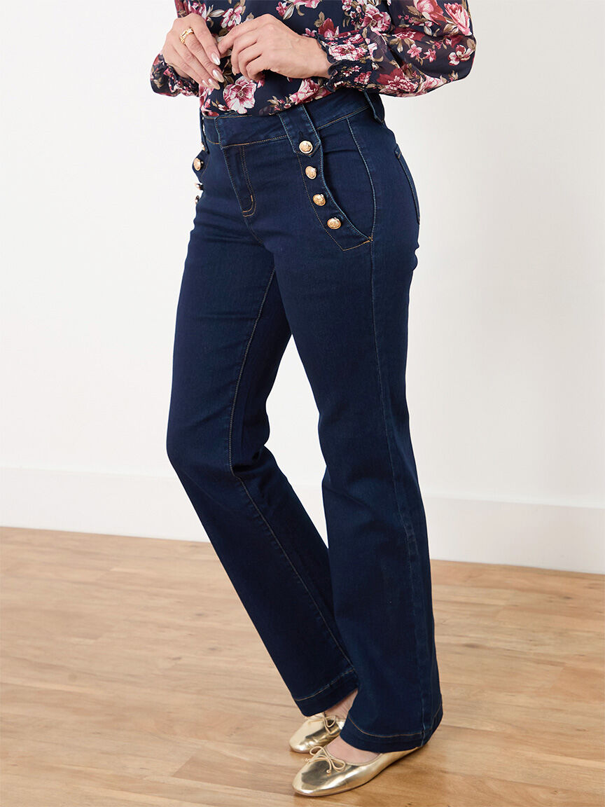 Wide Leg Sailor Jean Cleo 4000010388