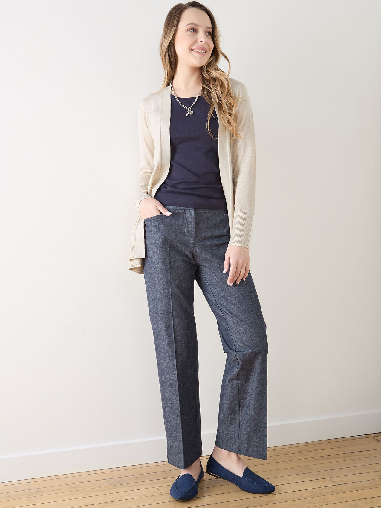 Open front cardigan petite deals