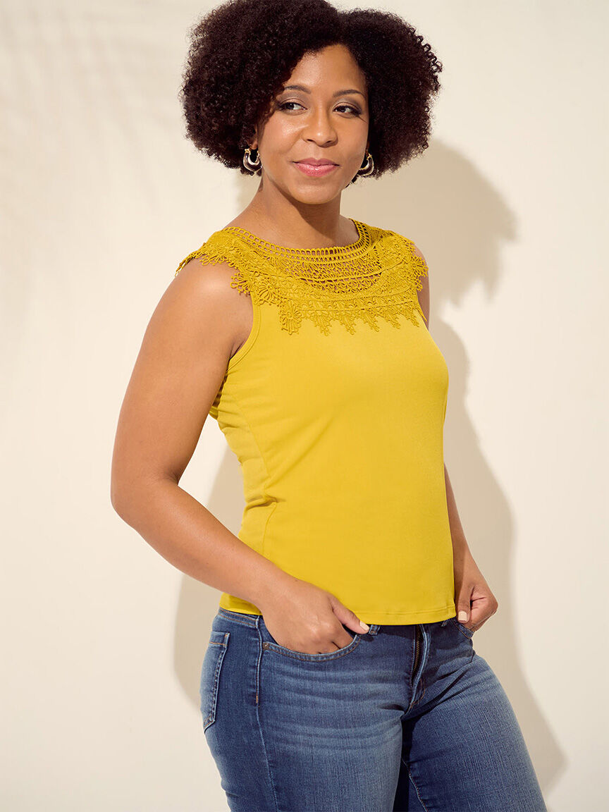 Petite sleeveless tops hot sale